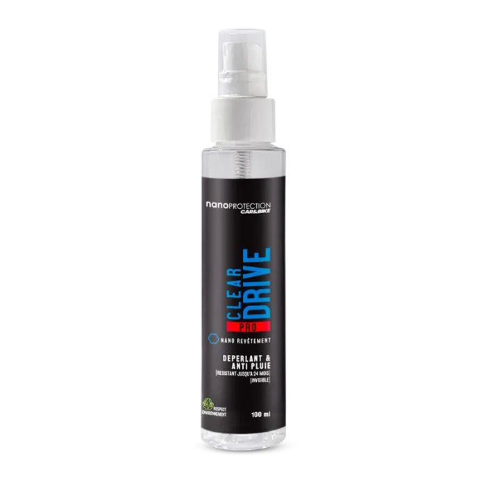 Clear Drive Pro – Traitement Anti-Pluie Pare-Brise Qualité PRO