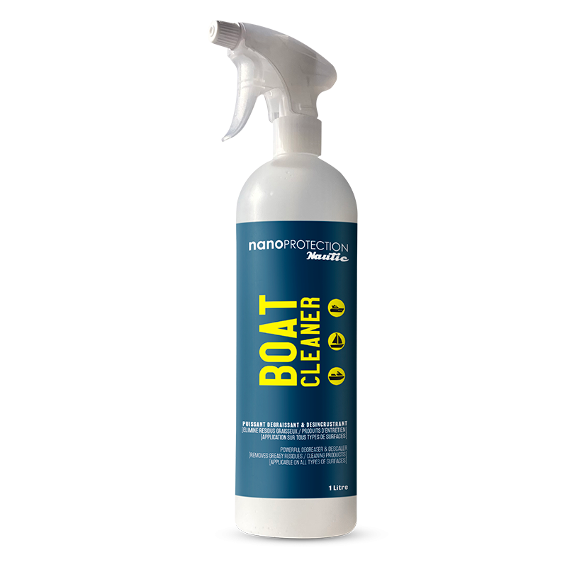 Boat Cleaner 1 L : nettoyant dégraissant puissant pour coque de bateau. Élimine résidus hu…